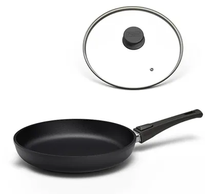 Produktbild von Hoffmann STONIQ Bratpfanne Ø 28 cm IQ-SHIELD Antihaft mit Deckel
