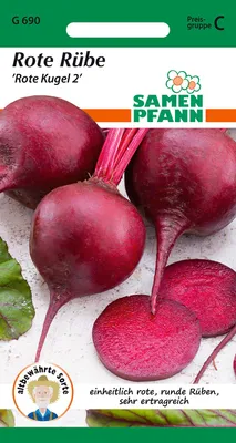 Artikelbild 1 von 'Rote Rübe Rote Kugel' aus der Kategorie Rübensamen