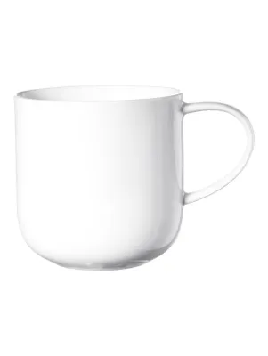 Image de ASA Selection Coppa Mug à anse, tasse à café, fine bone , Blanc, 400 ml, 19101014
