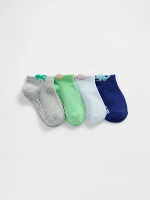 Produktbild von Gap Babysocken, 4 Paar, weich und dehnbar, für Kleinkinder von 12 bis 24 Monaten