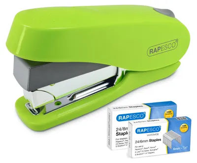 Produktbild von RAPESCO® 1470 Heftgerät ECO Luna Less Effort grün