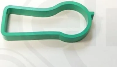 Produktbild von ELRING 690.850 Ansaugkrümmer-Dichtung FPM (Fluor-Kautschuk) für OPEL Corsa D Schrägheck (S07) Astra J Sports Tourer (P10) ASTRA J Corsa E Schrägheck