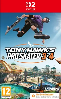 Produktbild von Tony Hawks Pro Skater 3 und 4 (Code in a Box) (Switch 2)