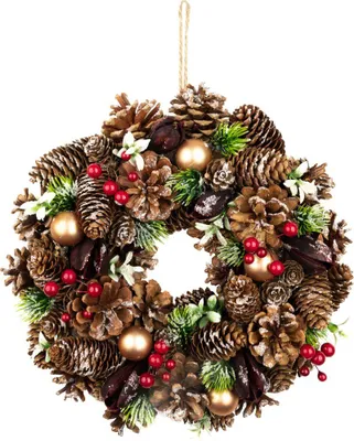 Produktbild von WEIHNACHTSKRANZ MAGICHOME, hängend, 30 cm