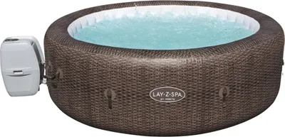Produktbild von LAY-Z-SPA® St. Moritz AirJet™ Whirlpool, 216 x 71 cm, 5-7 Personen, rund, braun