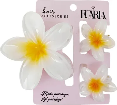 Produktbild von Carla Set Haarspangen Partyka weiß One size