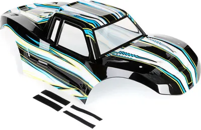 Produktbild von Losi Body, Painted, Black: MTXL