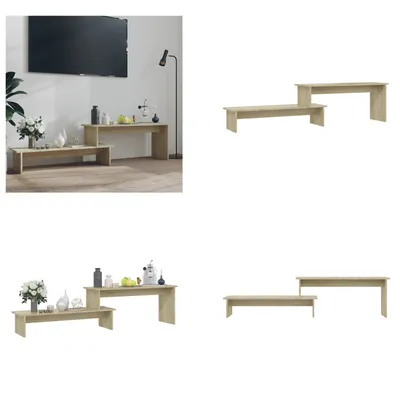 Obrázok produktu pre vidaXL TV skrinka Sonoma dub 180x30x43 cm materiál na báze dreva - TV skrinka - TV skrinky - Hifi skrinka - Hifi skrinky