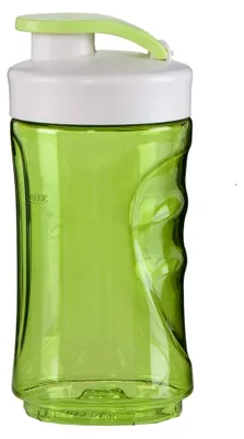 Produktbild von Kunststoffflasche in Grün 7,5 x 7,5 x 16,5 cm 300 ml