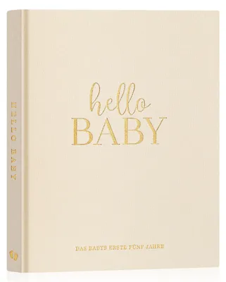 Produktbild von Hallo Baby – Tagebuch für die ersten 5 Jahre – s Babyalbum mit Hardcover