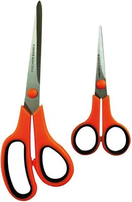 Immagine prodotto di Set di 2 forbici da 14 e 21 cm - Fischer Darex