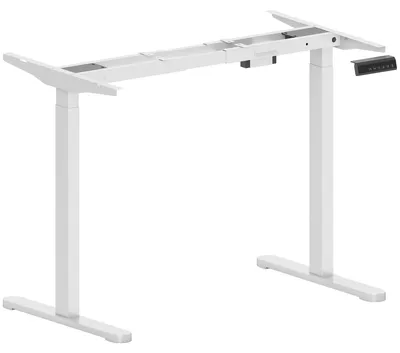 Image de Bureau éléctrique avec réglage de hauteur et fonction mémoire | Couleur : Blanc