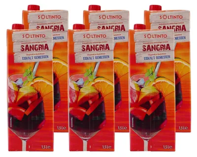 Produktbild von Soltinto Sangria (8 x 1,5L)