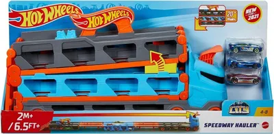 Productafbeelding van Hot Wheels City HGH33, set met voertuig en baan, geschikt voor kinderen vanaf 4 jaar, materiaal: kunststof, kleur: multicolor