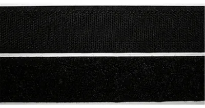 Produktbild von Klettband selbstklebend - Extra stark - Zur Befestigung - 50 mm Breite, 4 Meter Länge, Schwarz
