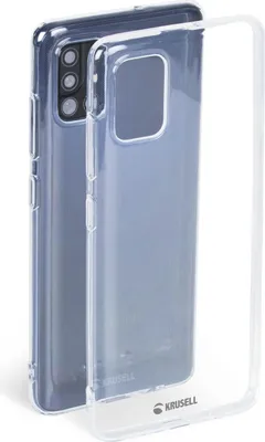 Produktbild von Krusell SoftCover - kompatibel mit Samsung Galaxy A50 Transparent Schwarz