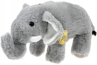 Produktbild von Deef Plüschtier Elefant Grau Kuscheltier 20 cm