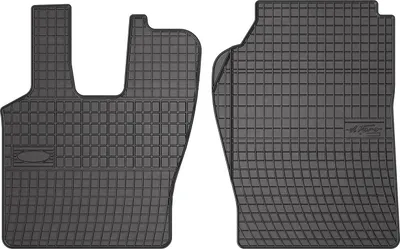 Image de 2004-2015 Scania P Tapis de sol en caoutchouc noir 2 pcs