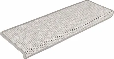 Immagine prodotto di vidaXL Tappetini autoadesivi in sisal look 30pz. 65x21x4cm Platina