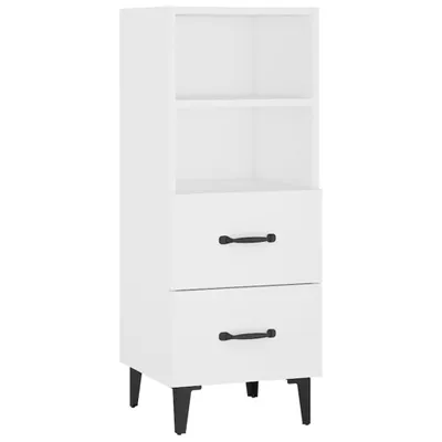 Produktbild von Sideboard Weiß 34,5x34x90 cm Holzwerkstoff