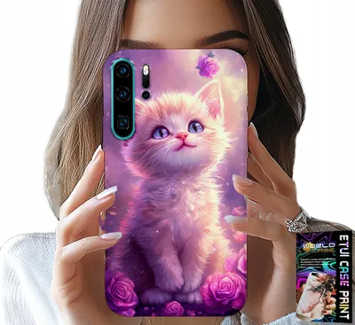 Obrázok produktu pre Puzdro Pre Huawei P30 Pro - Roztomilé Mačiatko, Mačka, Vzory So Zvieratkami