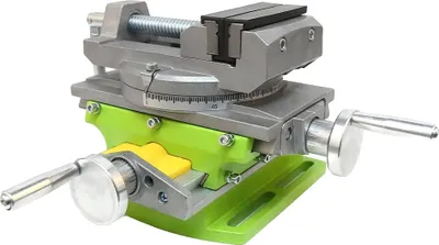 Image de Dispositif de serrage de précision, 2 en 1 fraisage perçage, angle de rotation 90°, largeur de serrage maximale 77 mm