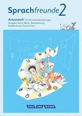 Immagine prodotto di Sprachfreunde - Ausgabe Nord (Berlin, Brandenburg, Mecklenburg-Vorpommern)... /   2. Schuljahr - Arbeitsheft