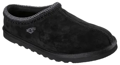Image de Skechers, pantoufles pour hommes, modèle Renten Ulrich, coupe Relaxed Fit, couleur noire, pointure : 43 EU