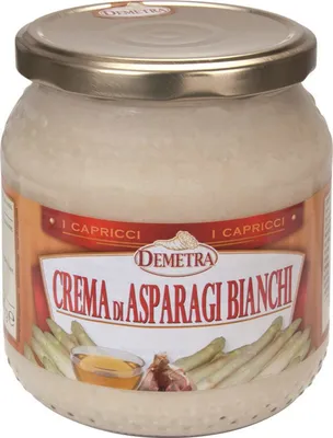 Immagine prodotto di Crema di asparagi bianchi Capricci 540 gr. - Demetra
