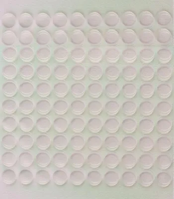 Produktbild von 600 Stück Doppelseitige Klebepunkte Transparent, 10 mm Doppelseitige Transparente Klebepads, Abnehmbar, Rund Klebepunkte Transparent, für Ballon, DIY Basteln, Papier, Glas, Metall