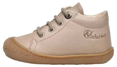 Zdjęcie produktu dla Buty do nauki chodzenia Naturino Cocoon w kolorze taupe – 18 EUR