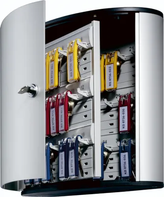 Obrázok produktu pre Durable Key Box 36, Hliník, Strieborná, 302 x 118 x 280 mm