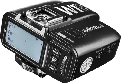 Produktbild von Walimex pro Funkauslöser W1 TTL kompatibel mit Fujifilm Kameras – Kabelloser 2,4GHz Blitz-Fernauslöser, TTL-Steuerung bis 100m, Unterstützung von Blitzautomatik, HSS, 5 Gruppen, 32 Kanäle