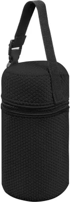 Produktbild von Thermos-Tasche für Lebensmittel - Leicht und Dauerhaft - Schwarz - Ideal für Mittagessen und Picknick - Handlich für Arbeit und Reisen - 0,5 l Fassungsvermögen
