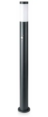 Produktbild von V-TAC Poller-Außenleuchte VT-838, IP44, E27, PIR -Sensor, Edelstahl grau, 1100mm, VT-8968, grau