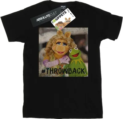 Produktbild von Disney - "The Muppets Throwback" T-Shirt für Damen BI41190 (XXL) (Schwarz)