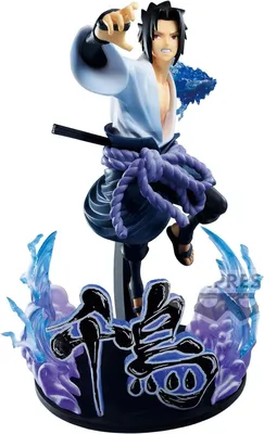 Imagen del producto de Figura coleccionable Banpresto Naruto Shippuden Vibration Stars, Sasuke Uchiha, 20 cm