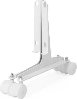 Image de Cadre avec roulettes pour radiateurs métalliques et céramiques HD-WAVE - blanc