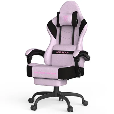 Produktbild von Verdego Gaming Stuhl, Bürostuhl Schreibtischstuhl, Ergonomischer Gaming Sessel, Technical Fabric, Chefsessel, Racing Stuhl Computerstuhl, Rosa