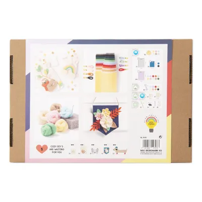 Produktbild von Folia Bastelfilz-Set mehrfarbig