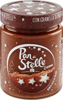 Produktbild von 12x Pan di stelle Crema Spalmabile Haselnuss Streichfähige Sahne 380 g