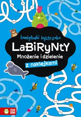 Immagine prodotto di WSiP Łamigłówki bystrzaka. Labirynty. Mnożenie i dzielenie, Edukacyjny, Polski, Broszurowa okładka, 24 stron(y)