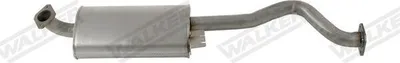 Produktbild von WALKER 22588 Mittelschalldämpfer Schalldämpfer für OPEL Frontera B SUV (U99) für VAUXHALL Frontera Mk II (B) SUV (U99)