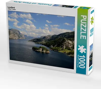 Produktbild von Calvendo Lysefjord 1000 Teile Puzzle quer 640x480mm, N N; 7416579
