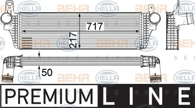 Produktbild von MAHLE CI 242 000P Ladeluftkühler LLK für VW Transporter V Bus (7HB, 7HJ, 7EB, 7EJ, 7EF, 7EG, 7HF, 7EC) Turbo Intercooler