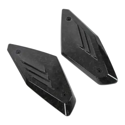 Imagen del producto de Cubierta de entrada de aire para motocicleta, cubierta de entrada de aire para paneles laterales, protector de entrada de aire, carenado de entrada de aire para motocicleta, embellecedor de entrada de aire para motocicleta, accesorio para vehículos de motor