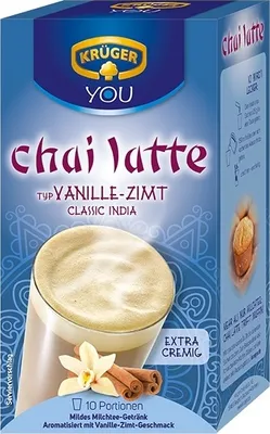Obrázok produktu pre Krüger Chai Latte Vanille Zimt Classic India extra cremig 250g