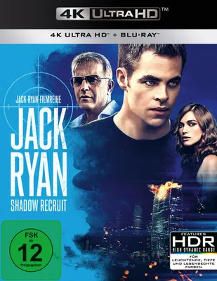 Produktbild von Jack Ryan - Shadow Recruit  (4K Ultra HD) (+ Blu-ray 2D)