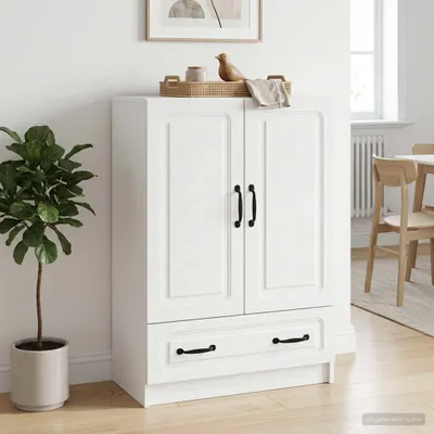 Produktbild von vidaXL Sideboard Weiß 66 x 34,5 x 92 cm Holzwerkstoff