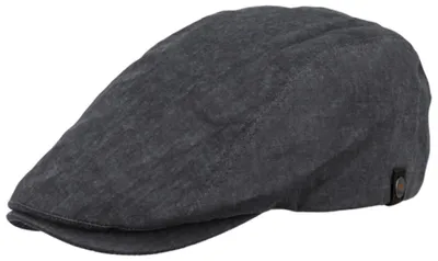 Balke leichte Flatcap im Washed-Cotton-Look 100% Baumwolle in blau